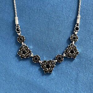 Brighton Black Garden of Eden Necklace